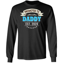 Load image into Gallery viewer, Promoted To Daddy Est 2020 T-Shirt New Mom Mother Shirt Dad