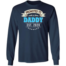 Load image into Gallery viewer, Promoted To Daddy Est 2020 T-Shirt New Mom Mother Shirt Dad