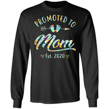 Load image into Gallery viewer, Promoted to Mom est 2020 New Mommy To Be T-Shirt